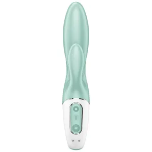 Air Pump Bunny 5+ aufblasbare Rabbitvibrator-App Grün von Satisfyer Connect