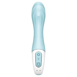 Air Pump Vibrator 5+ aufblasbare G-Spot-Vibrator-App Blau von Satisfyer Connect