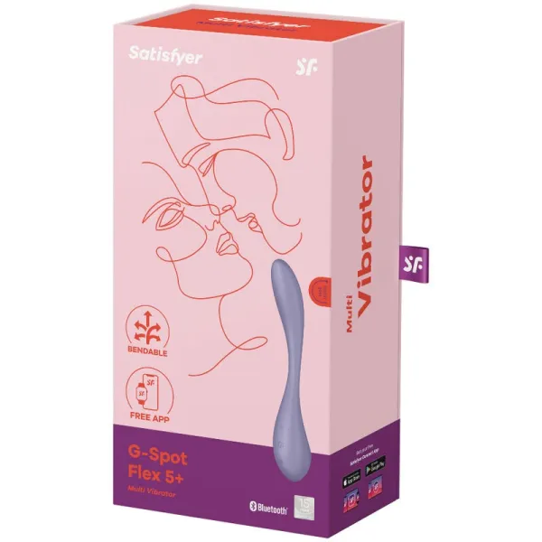 G-Spot Flex 5 Multi Vibrator Lila von Satisfyer Vibrator | Fesselliebe.de