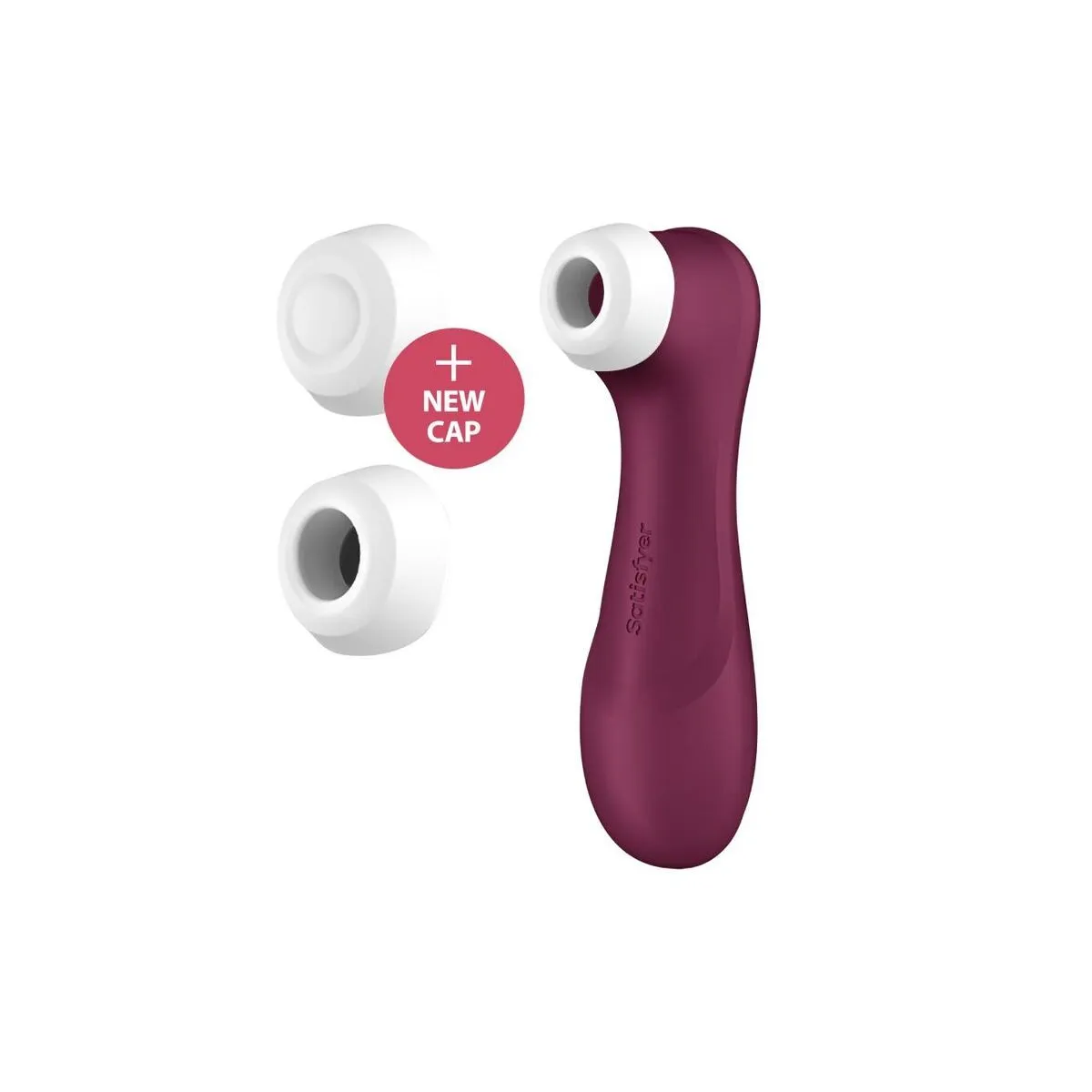 Pro 2 Generation 3 Wine Red Bluetooth & App von Satisfyer Air Pulse | Fesselliebe.de