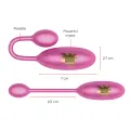 Denver Vibrationsei Rosa 7 X 2,7 cm Kostenlose App von Oninder