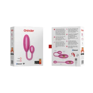 Denver Vibrationsei Rosa 7 X 2,7 cm Kostenlose App von Oninder
