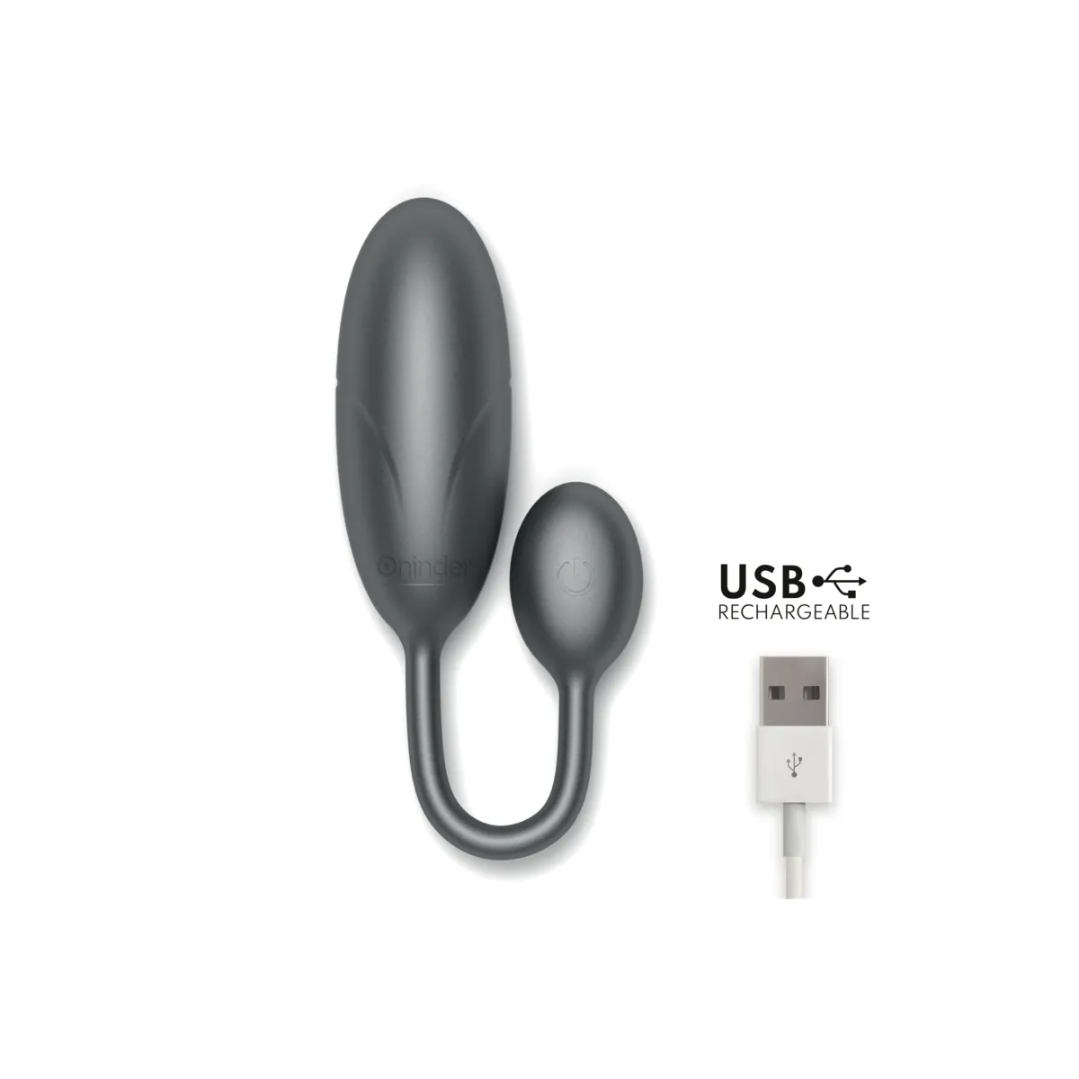 Denver Vibrierendes Ei Schwarz 7 X 2,7 cm Kostenlose App von Oninder | Fesselliebe.de