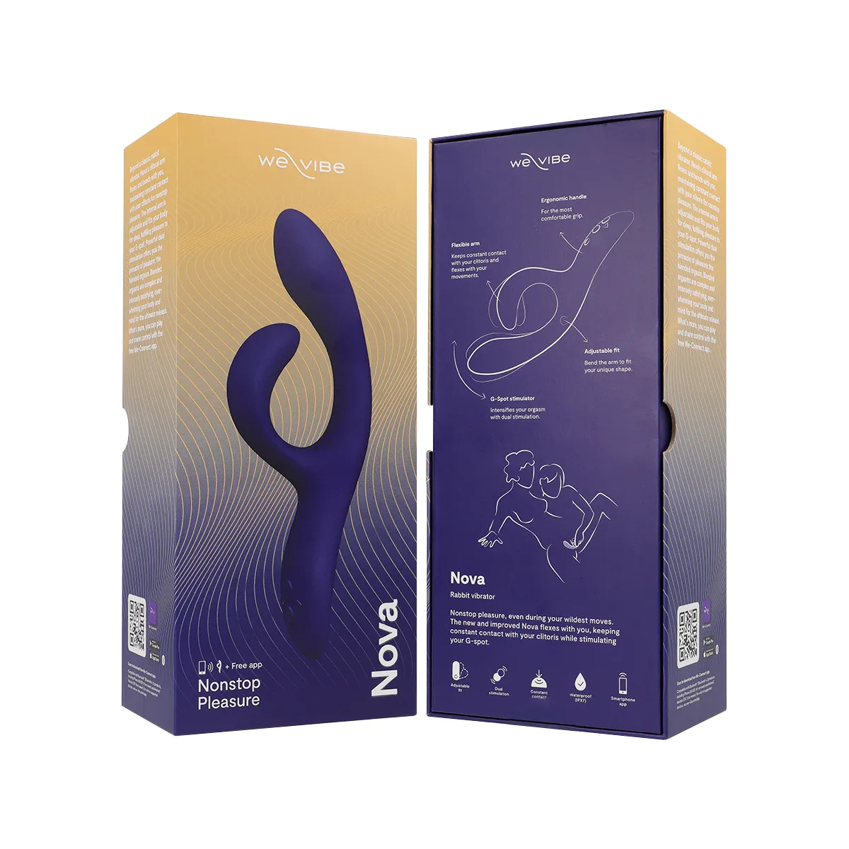 Nova 3 Rabbit Vibrator Mitternachtblau von We-Vibe | Fesselliebe.de