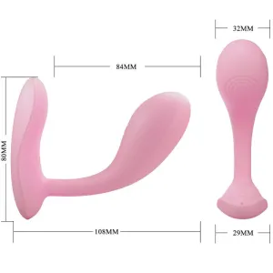 Baird G-Spot 12 Vibrationen wiederaufladbare Rosa App von Pretty Love Flirtation