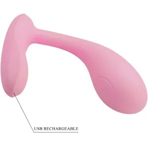 Baird G-Spot 12 Vibrationen wiederaufladbare Rosa App von Pretty Love Flirtation
