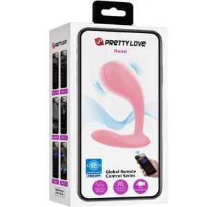Baird G-Spot 12 Vibrationen wiederaufladbare Rosa App von Pretty Love Flirtation