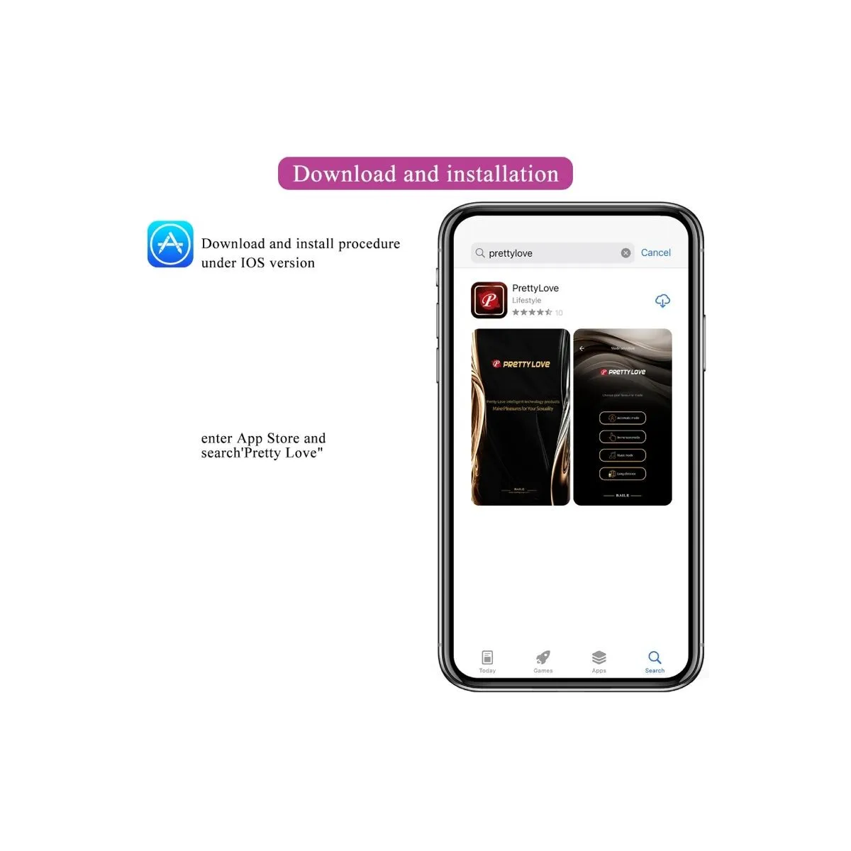 Doreen Purple wiederaufladbares Vibrations-Ei von Pretty Love Smart | Fesselliebe.de