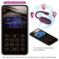 Doreen Purple wiederaufladbares Vibrations-Ei von Pretty Love Smart