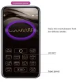Doreen Purple wiederaufladbares Vibrations-Ei von Pretty Love Smart