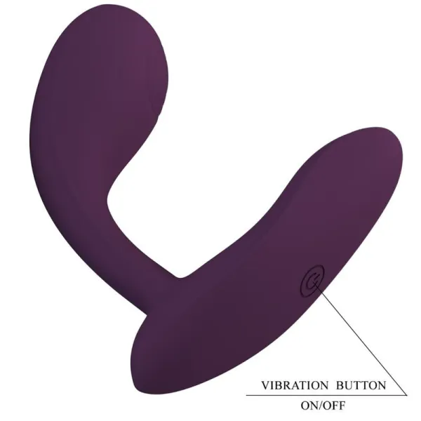 Baird G-Spot 12 Vibrationen wiederaufladbar Lila App von Pretty Love Flirtation | Fesselliebe.de