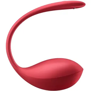 Shiny Petal G Point mit Fernbedienungs Stimulator Rot Kostenlose App von Satisfyer Partner