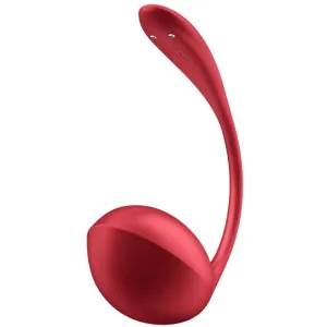 Shiny Petal G Point mit Fernbedienungs Stimulator Rot Kostenlose App von Satisfyer Partner