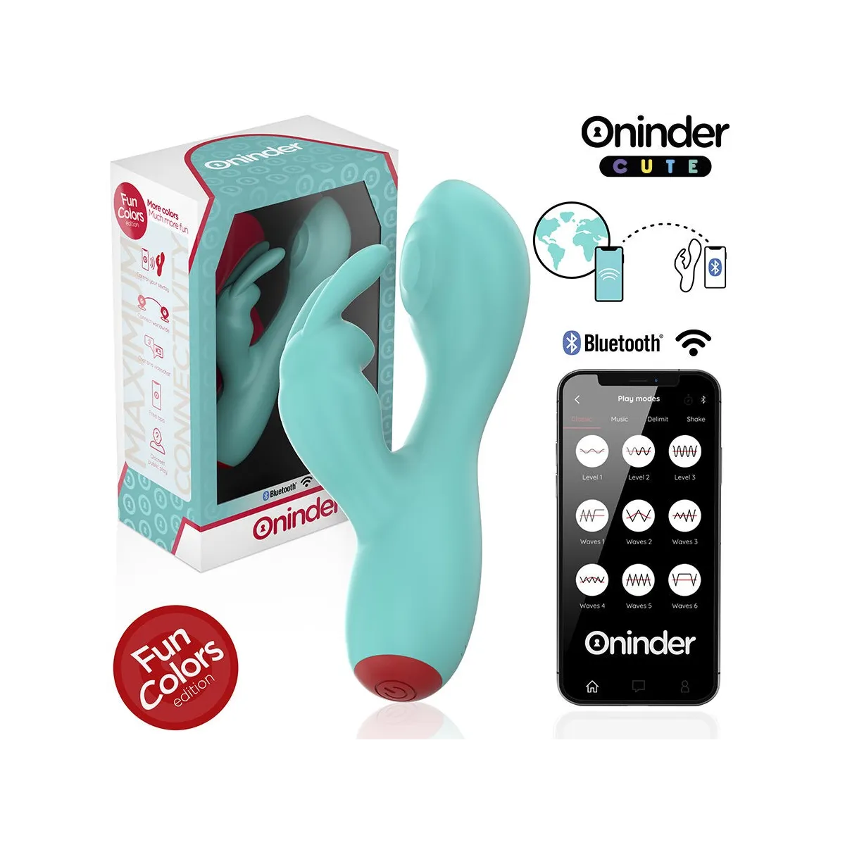 Love Bunny G-Spot Klitoralvibrator - Kostenlose Weltweite App von Oninder Cute | Fesselliebe.de