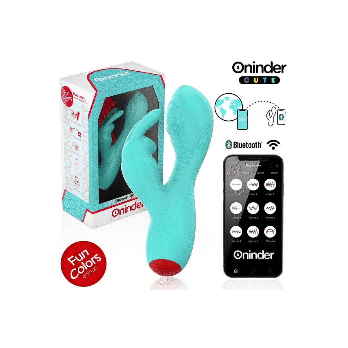 Love Bunny G-Spot Klitoralvibrator - Kostenlose Weltweite App von Oninder Cute | Fesselliebe.de