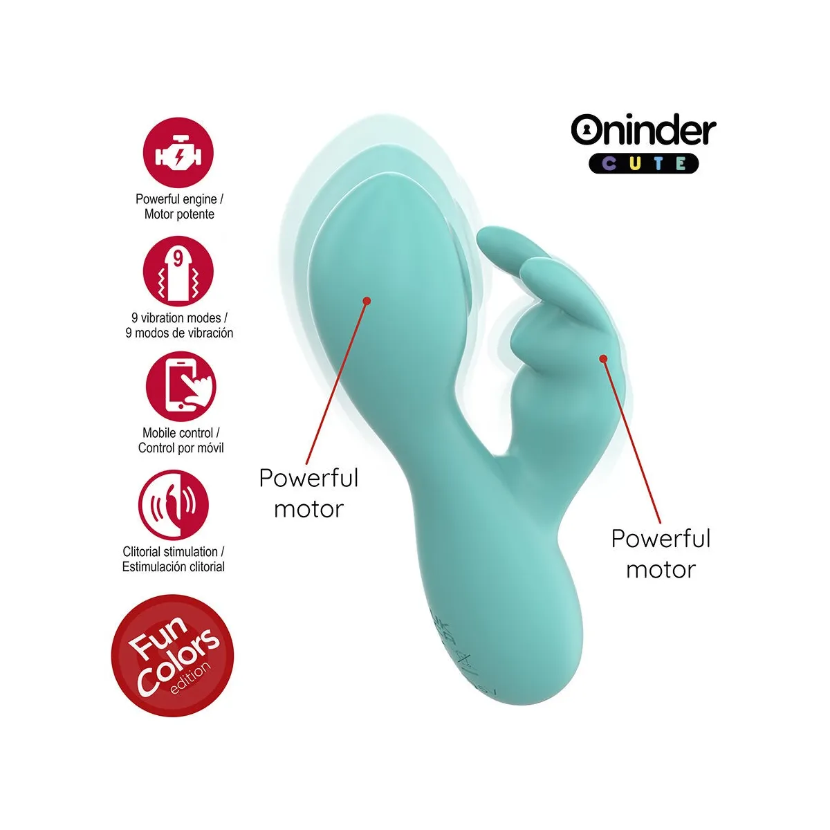 Love Bunny G-Spot Klitoralvibrator - Kostenlose Weltweite App von Oninder Cute | Fesselliebe.de