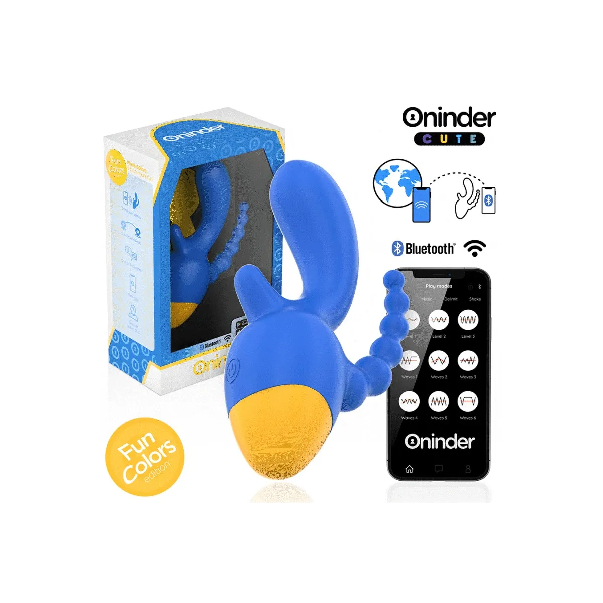 Love 3 Some Dreifachvibrator - Kostenlose Weltweite App von Oninder Cute | Fesselliebe.de