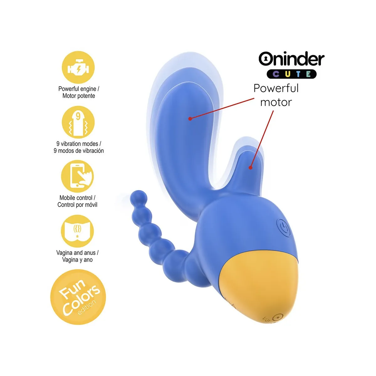 Love 3 Some Dreifachvibrator - Kostenlose Weltweite App von Oninder Cute | Fesselliebe.de