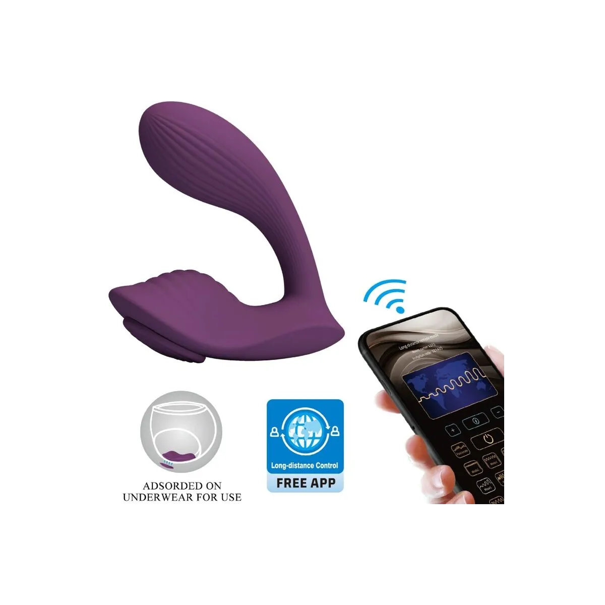 Franz Massager und Vibrator Kostenlose App Lila von Pretty Love | Fesselliebe.de