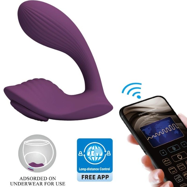 Franz Massager und Vibrator Kostenlose App Lila von Pretty Love | Fesselliebe.de