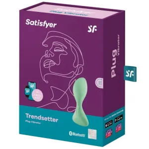 Trendsetter Vibrationsplugapp Grün von Satisfyer Connect