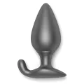 Rio Vibrierender Analplug Schwarz - Kostenlose App von Oninder