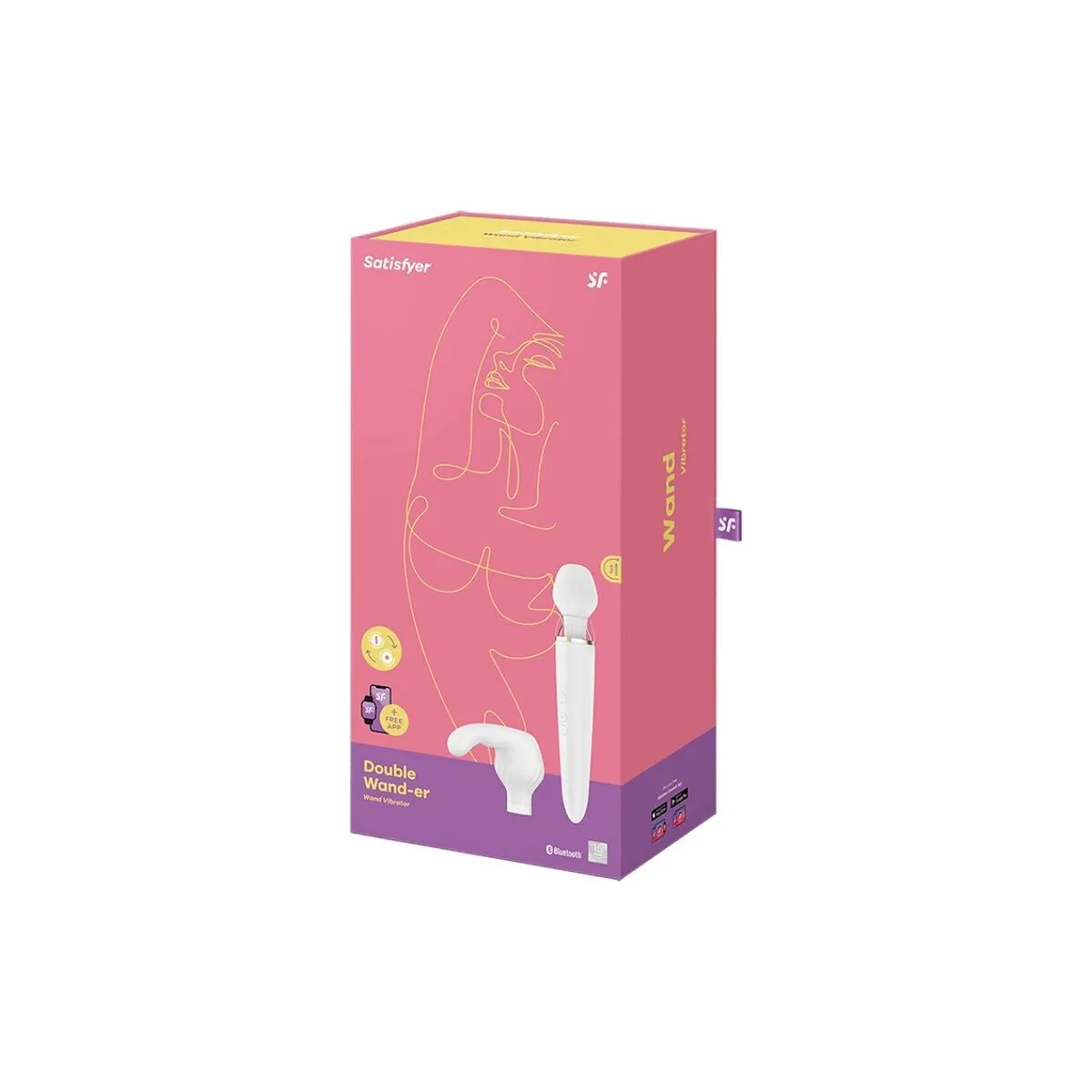 Double Wander App Weiss von Satisfyer Wand | Fesselliebe.de