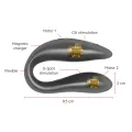 Lisboa G-Spot- und Klitoralstimulator Schwarz - Kostenlose App von Oninder