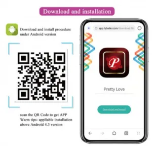 Catalina Massager Kostenlose App Flieder von Pretty Love