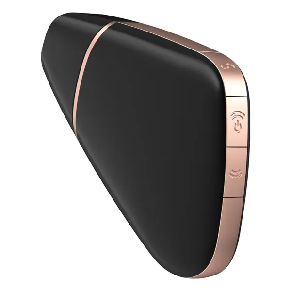 Love Triangle Stimulator & Vibrator Schwarz von Satisfyer Connect | Fesselliebe.de