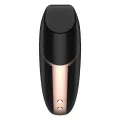 Love Triangle Stimulator & Vibrator Schwarz von Satisfyer Connect