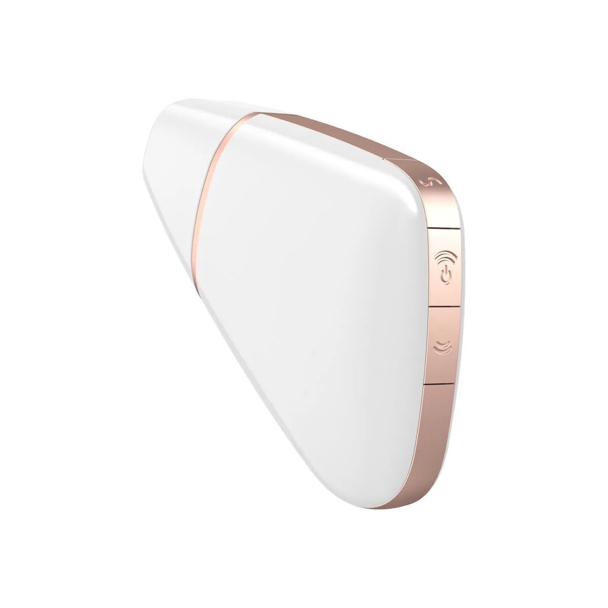 Love Triangle Stimulator & Vibrator Weiss von Satisfyer Connect | Fesselliebe.de