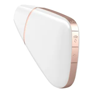 Love Triangle Stimulator & Vibrator Weiss von Satisfyer Connect