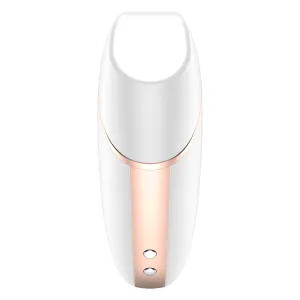 Love Triangle Stimulator & Vibrator Weiss von Satisfyer Connect