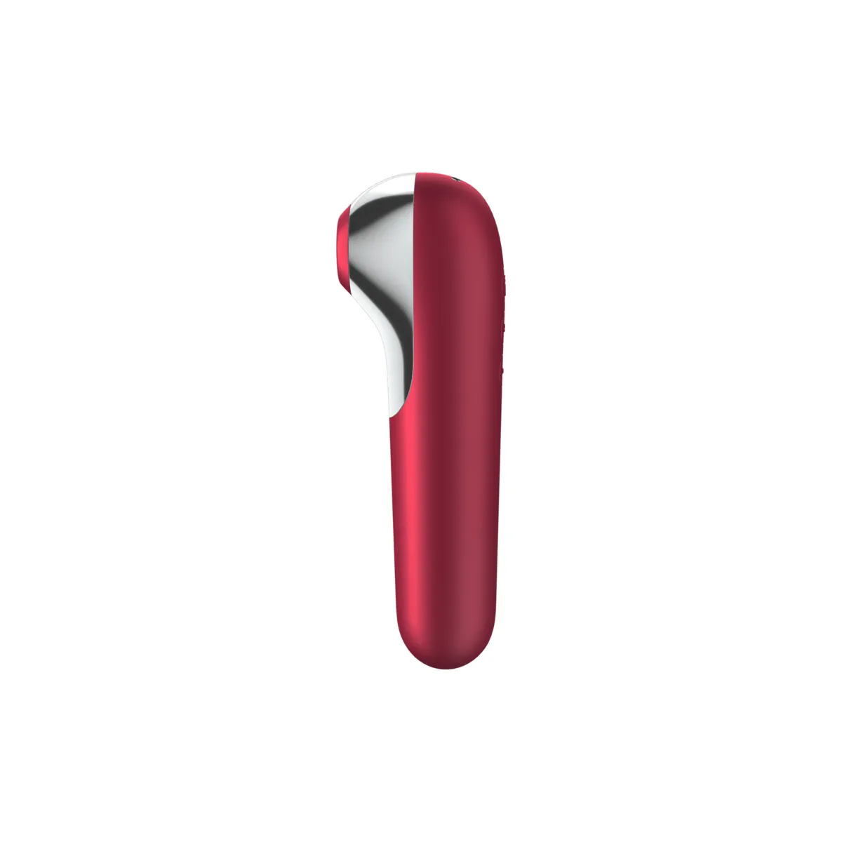 Dual Love Vibrator und Sauger mit Pulsierter Luft Rot von Satisfyer Connect | Fesselliebe.de