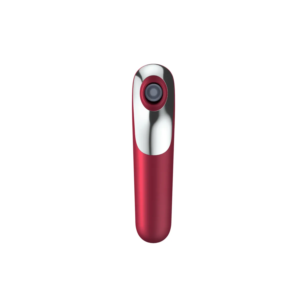 Dual Love Vibrator und Sauger mit Pulsierter Luft Rot von Satisfyer Connect | Fesselliebe.de
