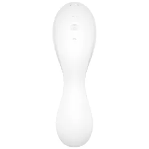 Curvy Trinity 5 Air Pulse Stimulator & Vibrator App Weiss von Satisfyer Connect
