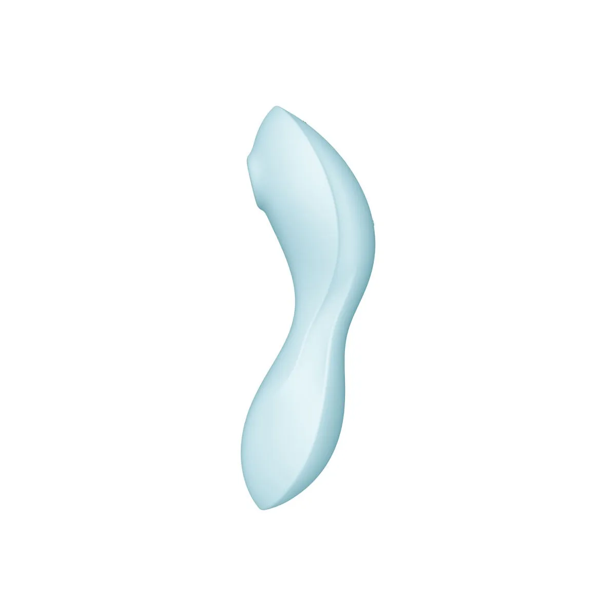 Curvy Trinity 5 Air Pulse Stimulator & Vibrator App Blau von Satisfyer Connect | Fesselliebe.de
