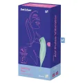 Twirling Pro+ Air Pulse Stimulator & Vibrator App Grün von Satisfyer Connect