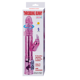 Pochender Bunny Pink Rampant Rotator von Baile Rotations | Fesselliebe.de