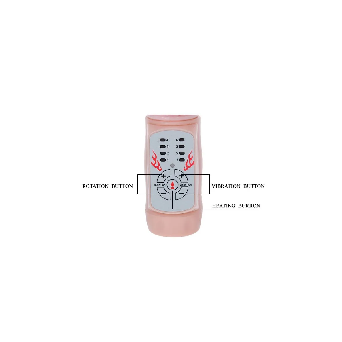 Fire Bunny Rotator mit Feuersystem von Baile Rotations | Fesselliebe.de