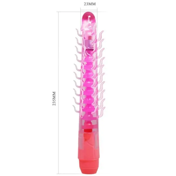 Flexi Vibe Sensual Spine Biegbarer Vibrierdildo Flieder 23,5 cm von Baile | Fesselliebe.de