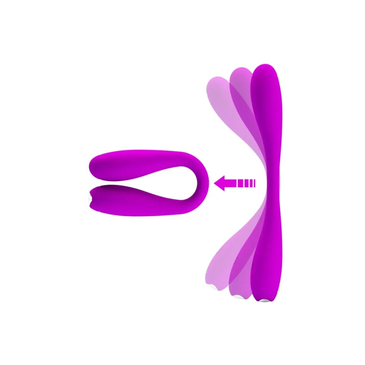 Yedda Flexibler Vibrator von Pretty Love Smart | Fesselliebe.de