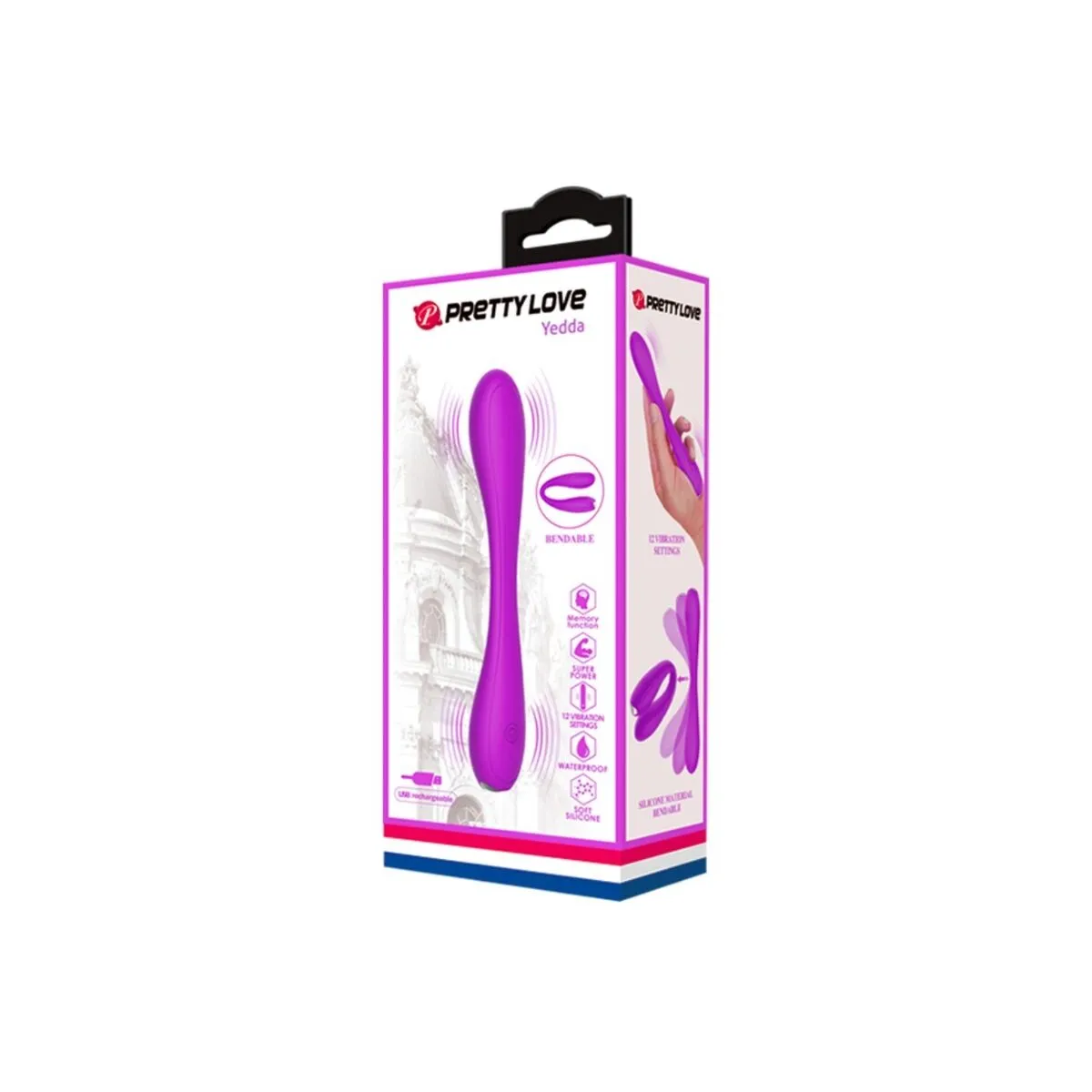 Yedda Flexibler Vibrator von Pretty Love Smart | Fesselliebe.de