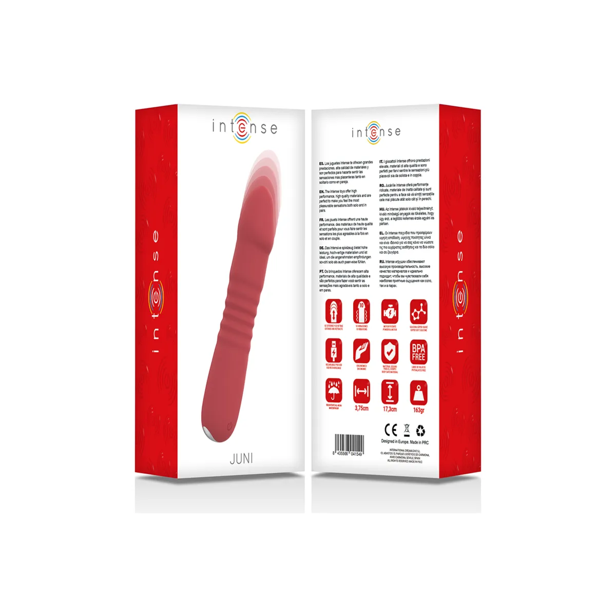 Juni Up & Down 10 Rote Vibrationen von Intense Fun | Fesselliebe.de