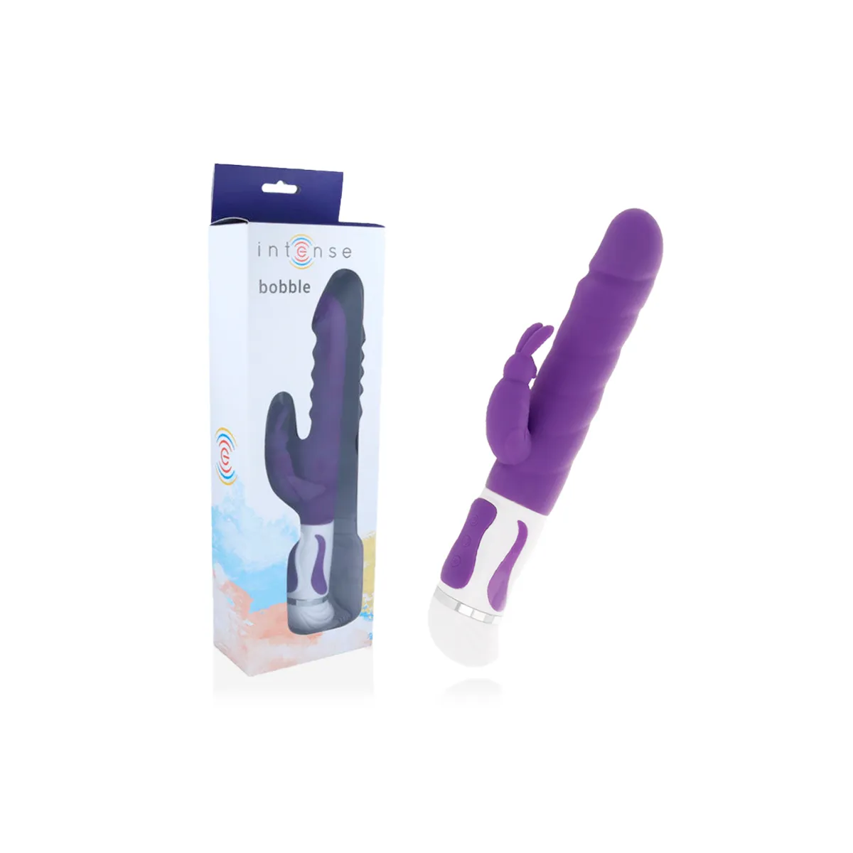 Bobble Vibrator Rotator Lila Silikon von Intense Fun | Fesselliebe.de