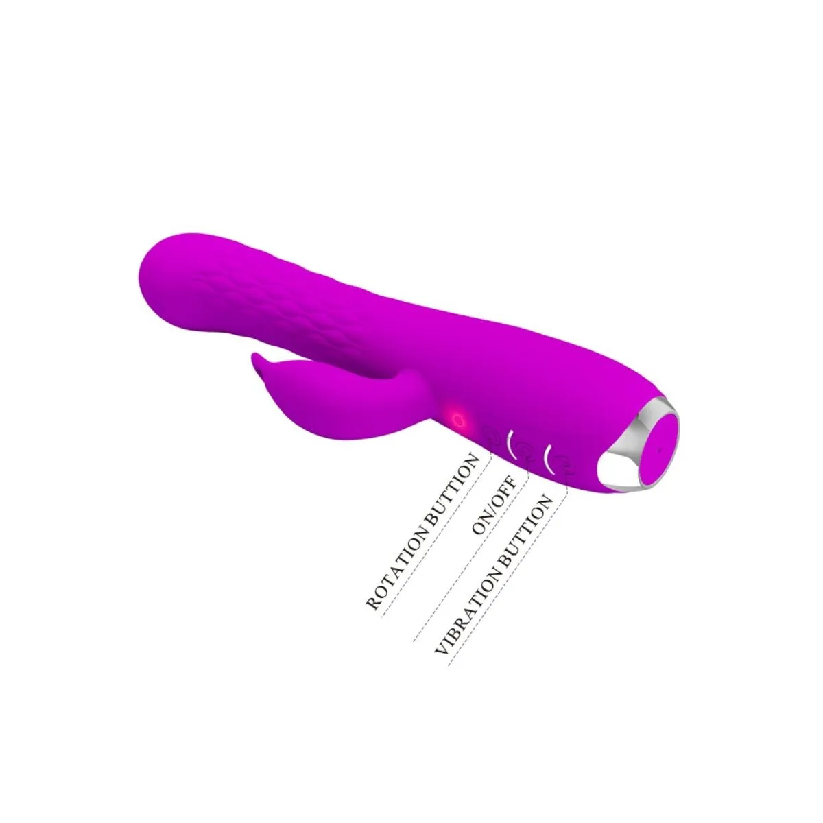 Molly Vibrator mit wiederaufladbarer Rotation von Pretty Love | Fesselliebe.de