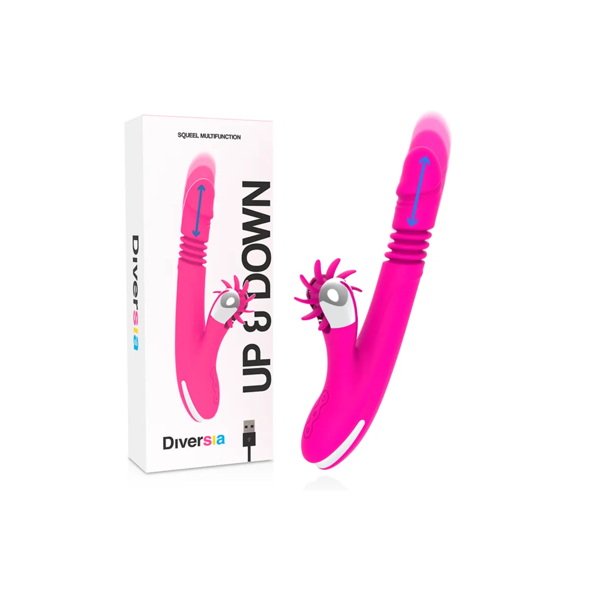 Hase Oben & Unten 24 cm von Diversia | Fesselliebe.de