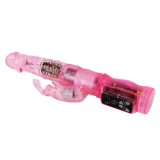 Rosa Rabbit Mini Rotator mit Superstimulator von Baile Rotations | Fesselliebe.de