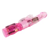 Rosa Rabbit Mini Rotator mit Superstimulator von Baile Rotations | Fesselliebe.de